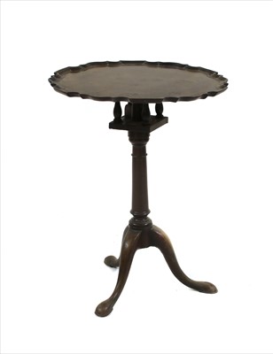 Lot 431 - A mahogany tripod table