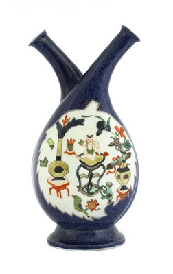 Lot 14 - A Chinese oil and vinegar bottle
