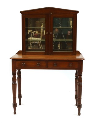 Lot 453 - A mahogany side table