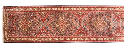 Lot 902 - A Persian Bijar runner