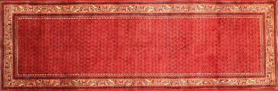 Lot 655 - A Persian Arak runner