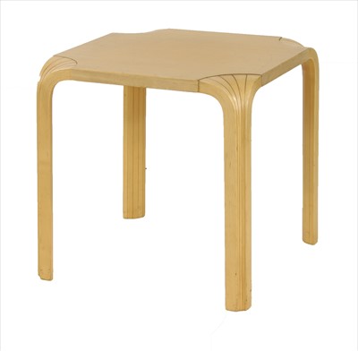 Lot 466 - An ash and birch 'X601' stool