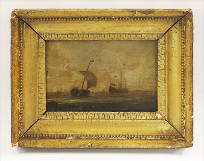 Lot 406 - Follower of Jan Porcellis (Dutch, 1583-1632)