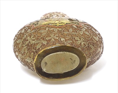 Lot 21 - A rare Gallé glass Persian-style vase