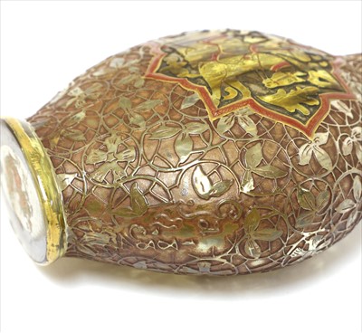 Lot 21 - A rare Gallé glass Persian-style vase