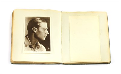 Lot 113 - A photographic signed theatrical portrait album