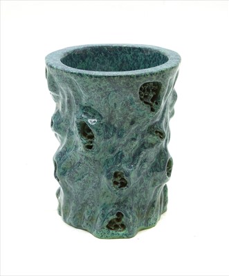 Lot 183 - A Chinese brush pot