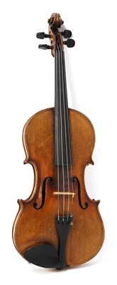 Lot 177 - A full-sized German violin by Wolff Brothers