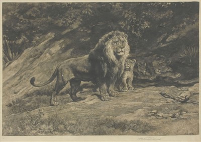 Lot 453 - Herbert Thomas Dicksee RE (British 1862-1942) after Rosa Bonheur