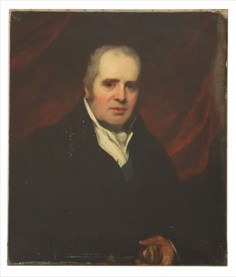 Lot 114 - Attributed to Thomas Phillips  RA (1770-1845)