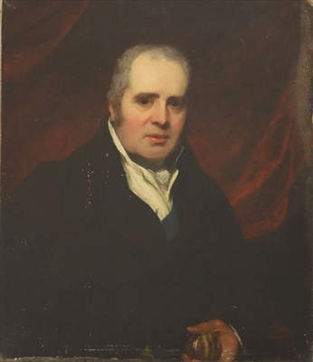 Lot 114 - Attributed to Thomas Phillips  RA (1770-1845)