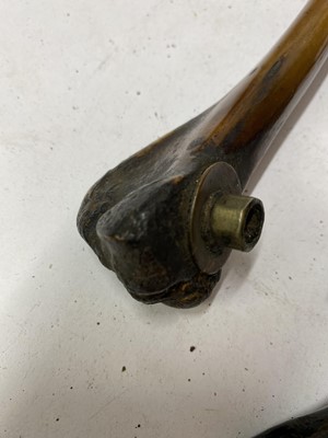 Lot 9 - A South East Asian bone pipe