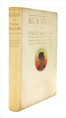 Lot 267 - BALFOUR, Ronald (ill): Rubaiyat of Omar Khayyam.