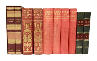 Lot 288 - EGYPTOLOGY: BUDGE, E.A. W