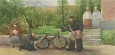 Lot 221 - Karolina Larusdottir NEAC RWS (Icelandic, 1944-2019)