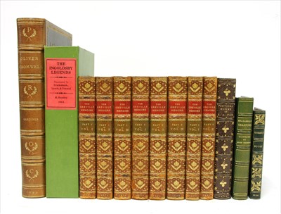 Lot 304 - BINDING: 1- The Greville Memoirs.