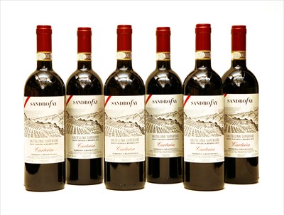 Lot 117 - Sandrofay, Valtellina Superiore, Carteria, 2014, six bottles (boxed)