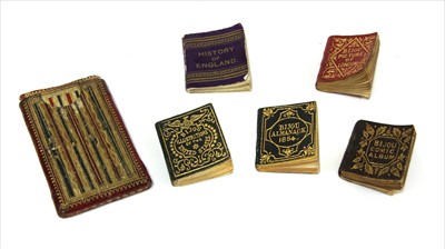 Lot 317 - MINIATURE BOOKS: 1- BIJOU ILLUSTRATIONS OF THE UNITED STATES