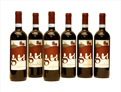 Lot 122 - Il Paradiso di Frassina, Gea, Rosso di Montalcino, 2012, six bottles (boxed)