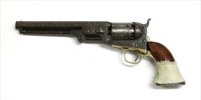 Lot 136 - A Colt .36 calibre Navy six shot revolver