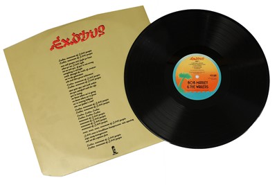 Lot 167 - 'Exodus' vinyl record by Bob Marley and the Wailers