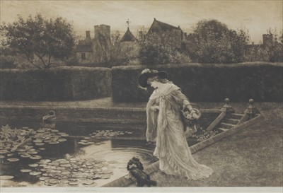 Lot 434 - Herbert Thomas Dicksee RE (1862-1942)