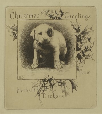 Lot 441 - Herbert Thomas Dicksee RE (1862-1942)