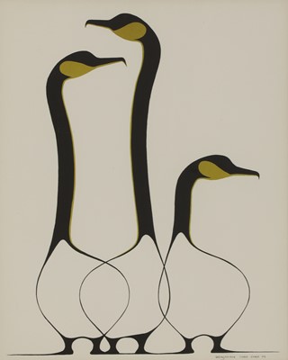 Lot 186 - Benjamin Chee Chee (Canadian 1944-1977)