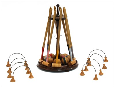 Lot 105 - Table croquet