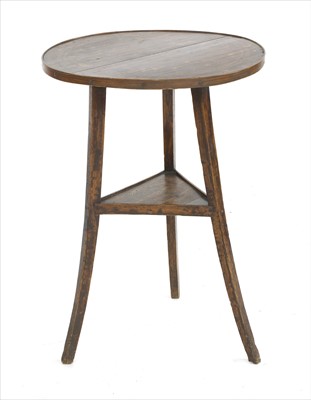 Lot 813 - A scumbled cricket table
