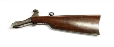 Lot 168 - A modern walnut shoulder stock