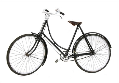 Lot 624 - French Humber ladies bicycle early 20th century