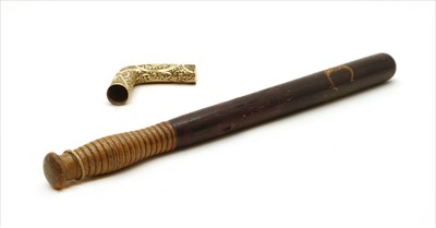 Lot 223 - A 19th century truncheon