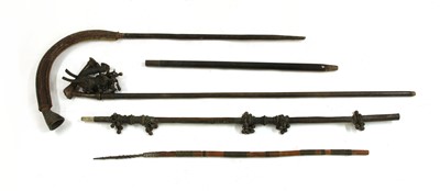 Lot 206 - A Dahomey chief's pipe