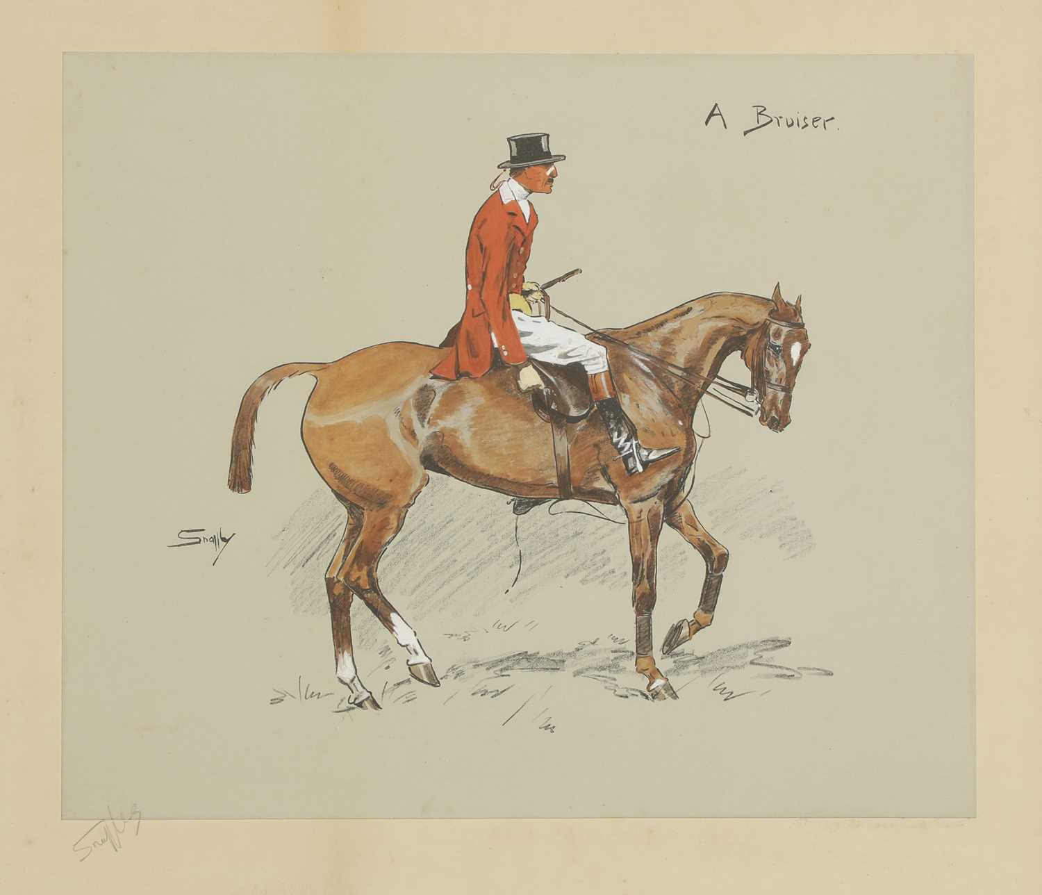 Lot 45 - Charles Johnson Payne, called 'Snaffles' (1884-1967)