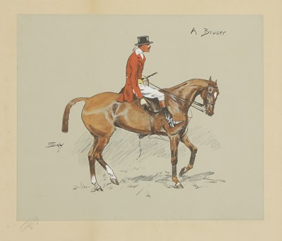 Lot 45 - Charles Johnson Payne, called 'Snaffles' (1884-1967)
