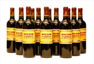Lot 201 - Croix de Beaucaillou, Saint-Julien, 2008, twelve bottles (in opened owc)