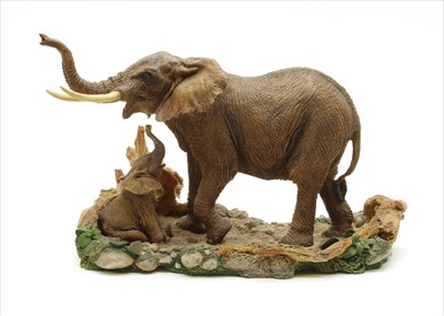 Lot 369 - A Royal Doulton 'Nature's Heritage' figure group