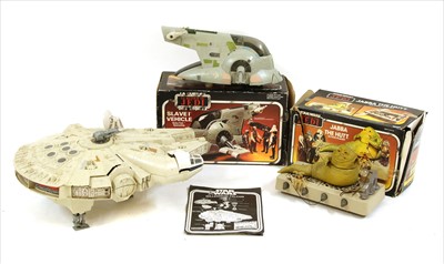 Lot 232 - A Star Wars Millennium Falcon model