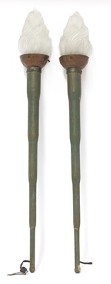 Lot 320 - A pair of French wall lights