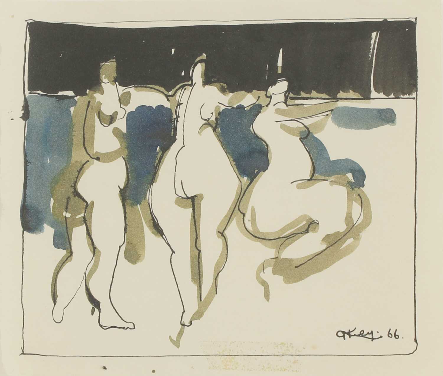Lot 163 - Geoffrey Key (b.1941)