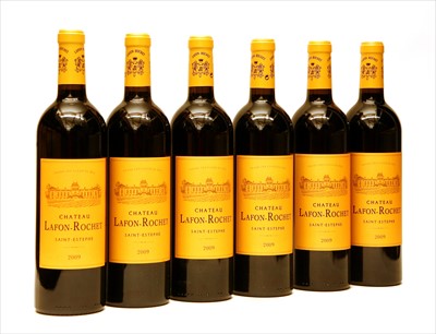 Lot 212 - Chateau Lafon-Rochet, Saint-Estèphe, 4th growth, 2009, six bottles