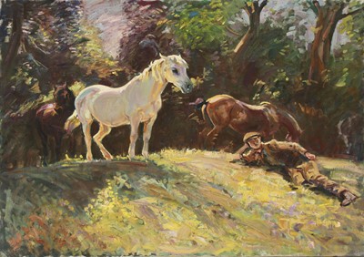 Lot 29 - Follower of Munnings