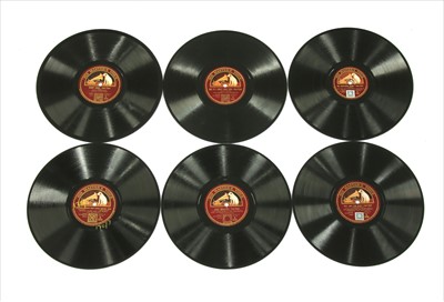Lot 25 - HMV (10in) Shellac