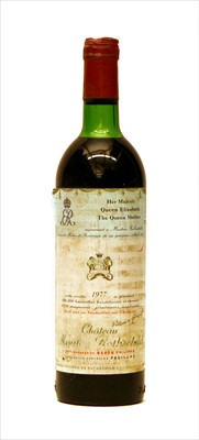 Lot 188 - Château Mouton Rothschild, Pauillac,  1st growth, 1977, one bottle