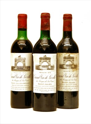 Lot 260 - Château Léoville Las Cases, 1970 one bottle and 1979 two bottles