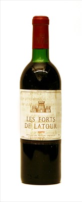 Lot 243 - Les Forts de Latour, Pauillac, 1973, one bottle