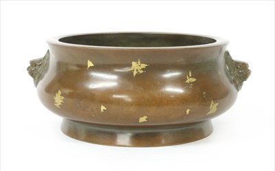 Lot 397 - A Chinese bronze incense burner