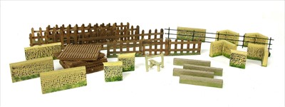 Lot 198 - Britains stone wall sections