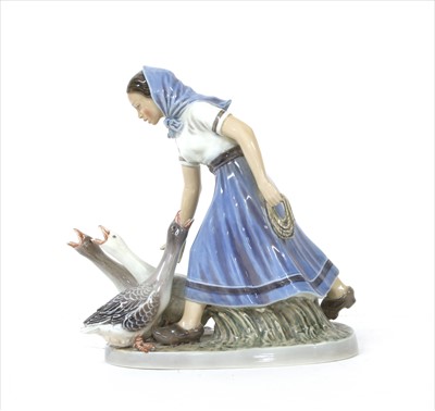 Lot 261 - A Copenhagen porcelain figure